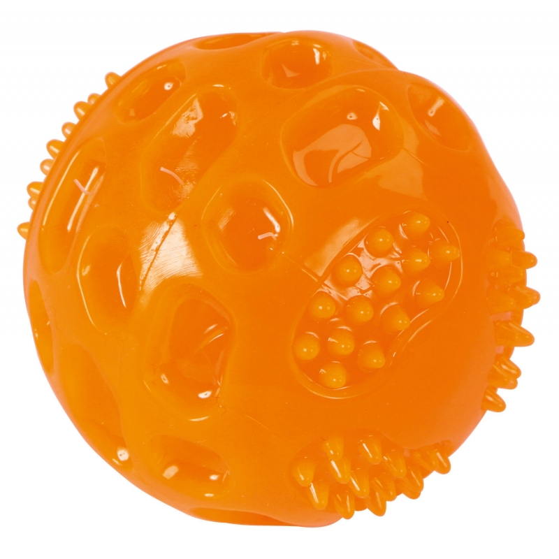 Ball ToyFastic, Squeaky oranje Ø7,5cm - 81484