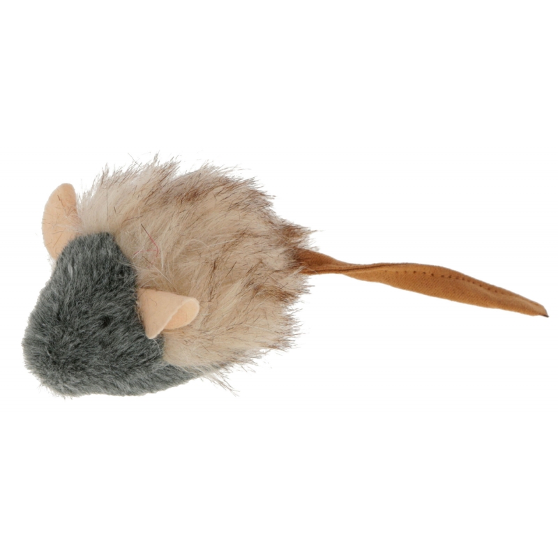 81675 - Muis met geluid, 15 x 5 cm - KERBL - Agrodieren.be - 81675