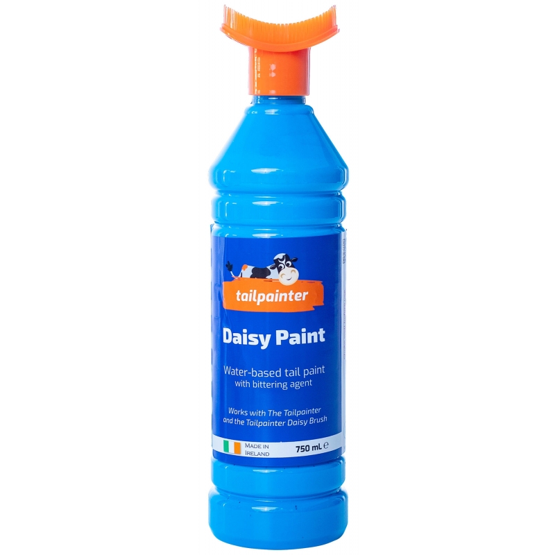 20701 - Daisy Paint incl. borstel, blauw, 750 ml - KERBL - Agrodieren.be - 20701