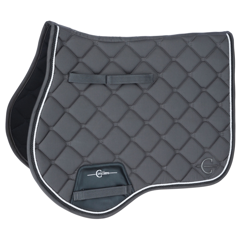 3226330 - Tapis de selle Salvina selle mixte, graphite, poney - KERBL - Agrodieren.be - 3226330