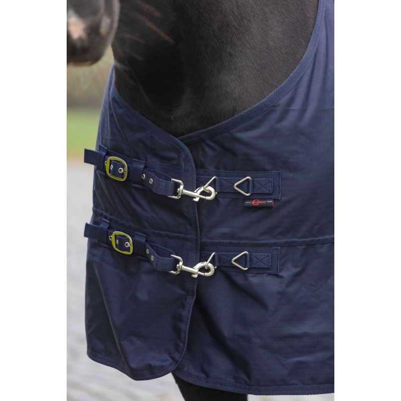 3226357 - Outdoordeken RugBe HighNeck dark navy, 105 cm - KERBL - Agrodieren.be - 3226357