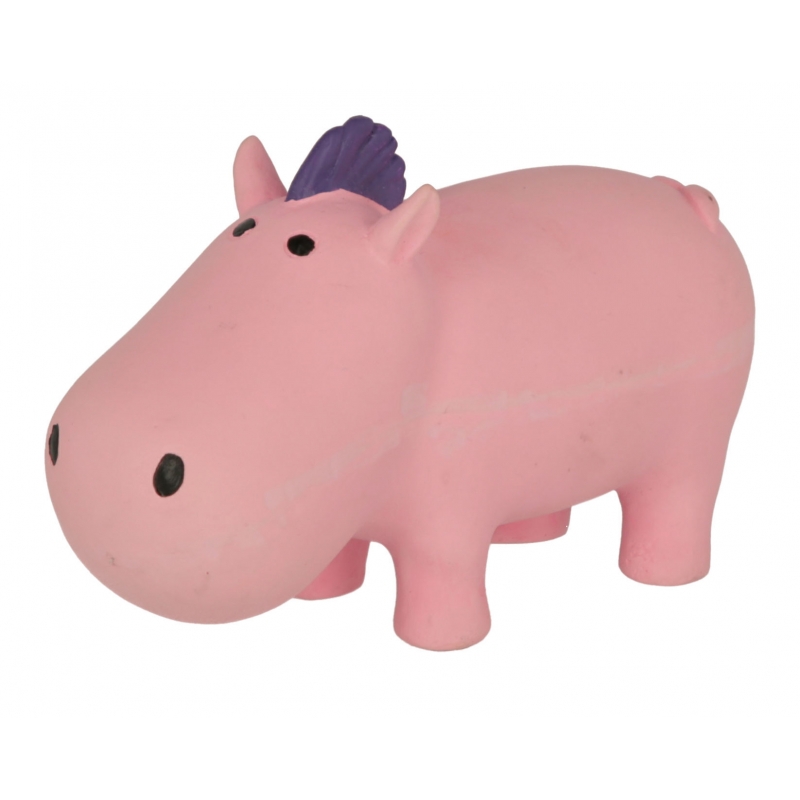 80737 - Latexspeelgoed Cool Pig, pink, 13 x 5 x 8 cm - KERBL - Agrodieren.be - 80737