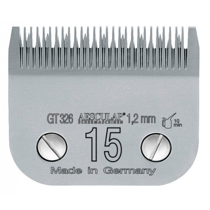 GT326 - Tête de coupe Aesculap Snap On 1,2mm#15 - KERBL - Agrodieren.be - GT326