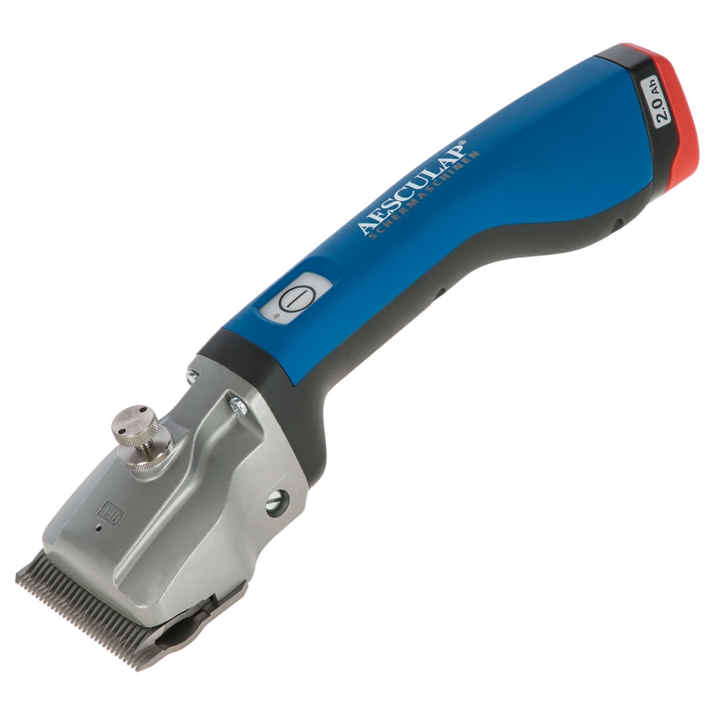 GT656-BL - Tondeuse Aesculap Bonum Equins, bleu, 2 batteries - KERBL - Agrodieren.be - GT656-BL