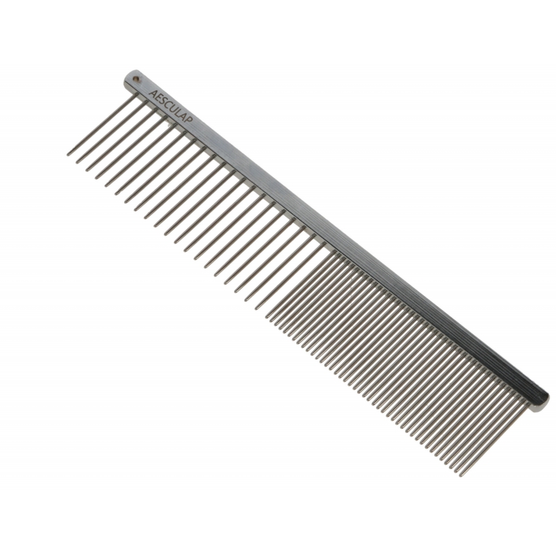 VH401 - Peigne pelage Aesculap inox, 190X40X5 mm - KERBL - Agrodieren.be - VH401