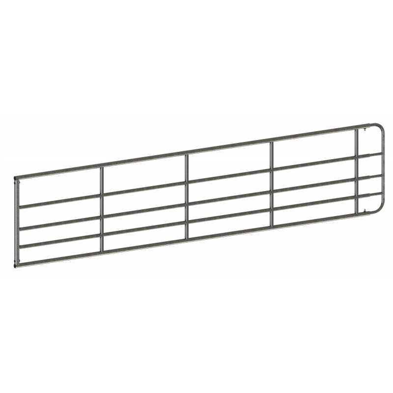 Barrière d'herbage zinguée 90cm, réglable, 2-3m - 442900